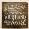 A Grandchild Touches your Heart Sign - Image 2