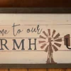 Welcome to our Farmhouse Sign - Image 2