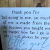I'll Always be your Little Girl